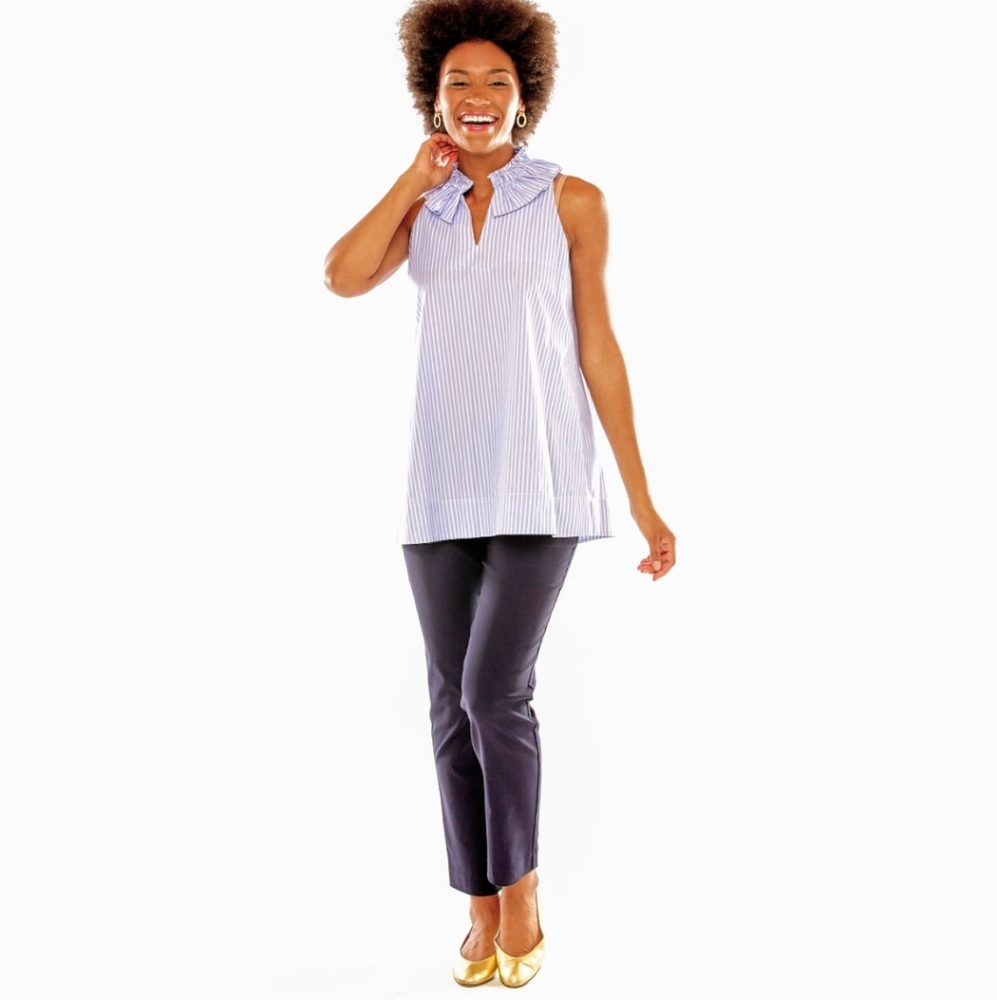 Classic Cheri Pant in Navy
